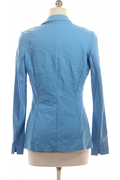 TAIFUN Dámský modrý vypasovaný blejzr elegantní jarní business jednořadé s jedním knoflíkem Vel. S | TAIFUN | obrázek 2