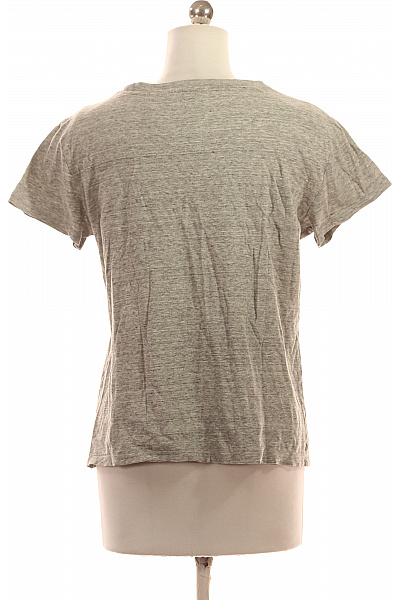 LEVIS Dámské šedé tričko s krátkým rukávem a potiskem Velikost s | LEVIS | obrázek 3