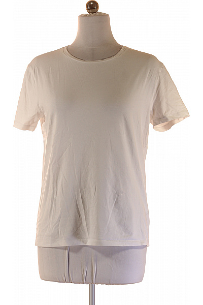 Hugo Boss Dámské bílé basic tričko s krátkým rukávem a kulatým výstřihem Velikost L | Hugo Boss | obrázek 2