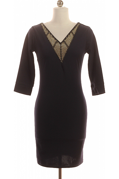 MOSCHINO Pouzdrové šaty  Šaty Modré Second hand Vel. 38 | MOSCHINO | obrázek 2