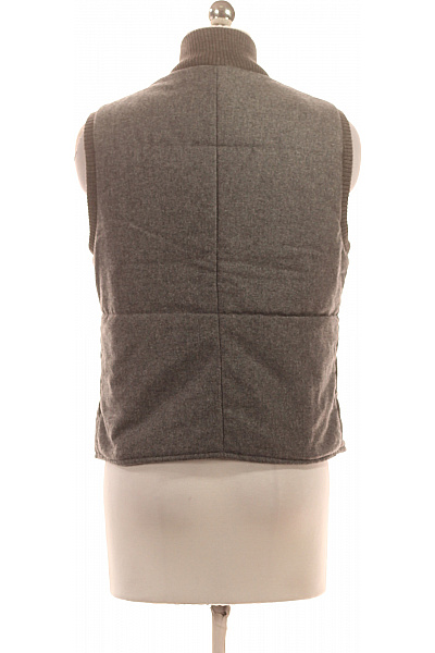 Dámská Vesta Vlněná Šedá SISLEY Vel. XS | SISLEY | obrázek 3