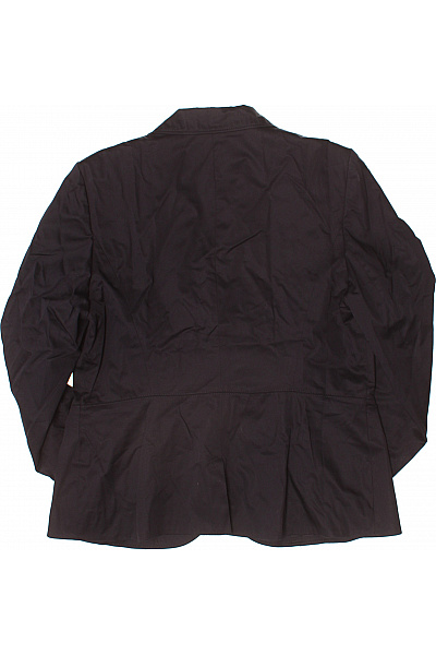 s.OLIVER Bavlněné černé vypasované sako elegantní jednořadé na běžné nošení Vel. 42 | s.OLIVER | obrázek 3