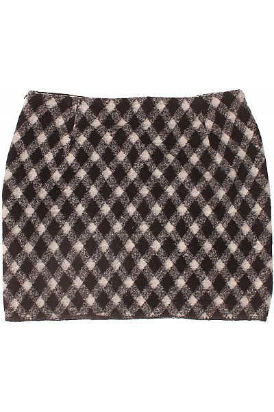 Sukně Vlněná Černobílá Vel. 40 | OPUS | obrázek 3