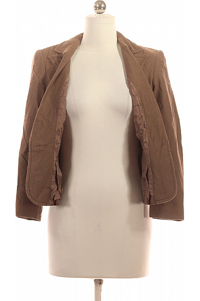 Teplé Dámské Sako Hnědé Oasis Second hand Vel. 36 | Oasis | obrázek 4