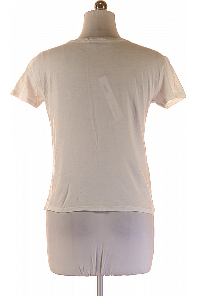 ALCOTT Dámské bílé tričko s krátkým rukávem a červeným nápisem Likes Vel. M | ALCOTT | obrázek 3