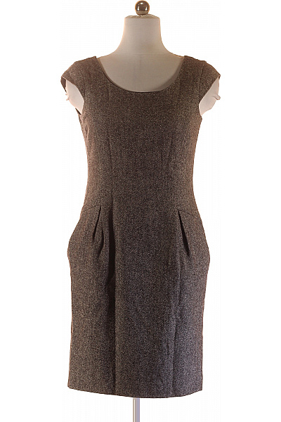 Hobbs  Šaty Pletené Vlněné Šedé | Hobbs | obrázek 2