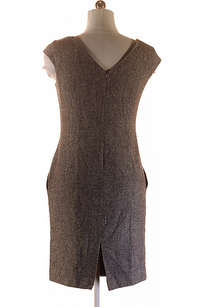 Hobbs  Šaty Pletené Vlněné Šedé | Hobbs | obrázek 3