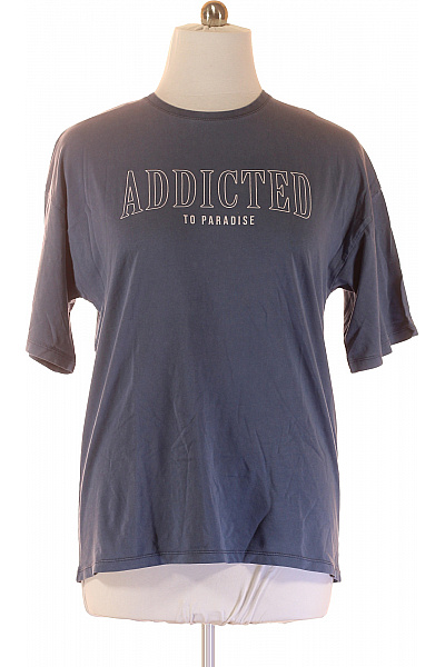 Pánské Tričko Modré Outlet Vel. M | Unimoda | obrázek 2