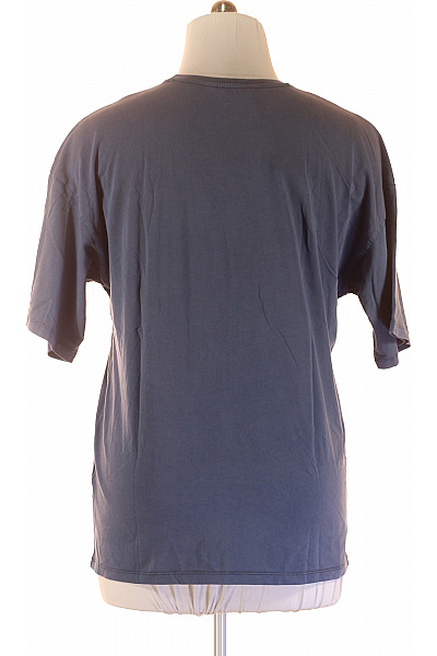 Pánské Tričko Modré Outlet Vel. M | Unimoda | obrázek 3