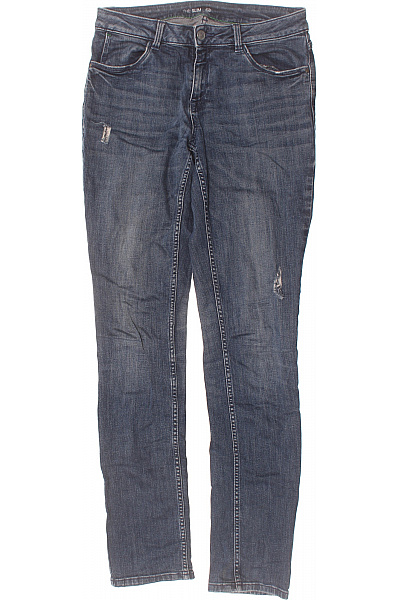 Roztrhané Dámské Džíny Modré Canda Vel. 36