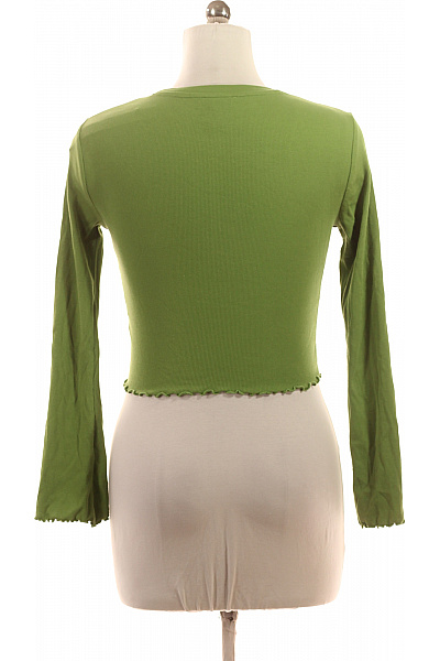 Dámské Top Zelený Second hand Vel. M | Unimoda | obrázek 3