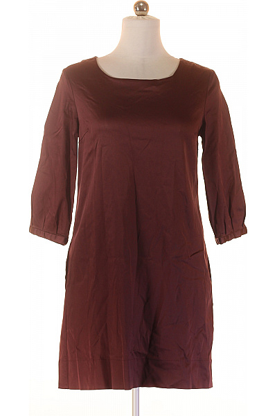 InWear Dámské vínové šaty tunikové rovné krátké letní jednoduché Vel. 40 | InWear | obrázek 2