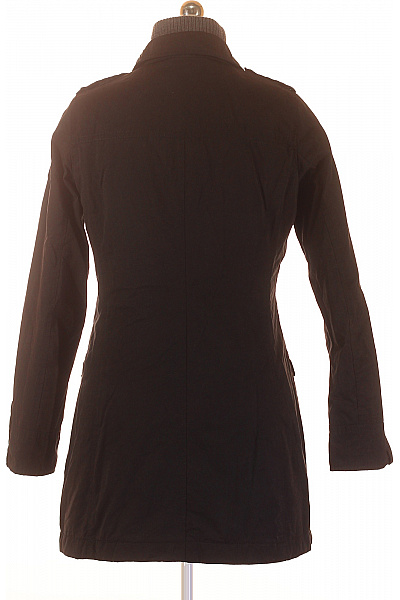 Marc O´Polo Dámská černá polyesterová přechodová bunda dlouhá stylová bez kapuce Velikost 38 | Marc O´Polo | obrázek 3