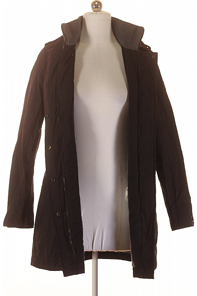 Marc O´Polo Dámská černá polyesterová přechodová bunda dlouhá stylová bez kapuce Velikost 38 | Marc O´Polo | obrázek 4