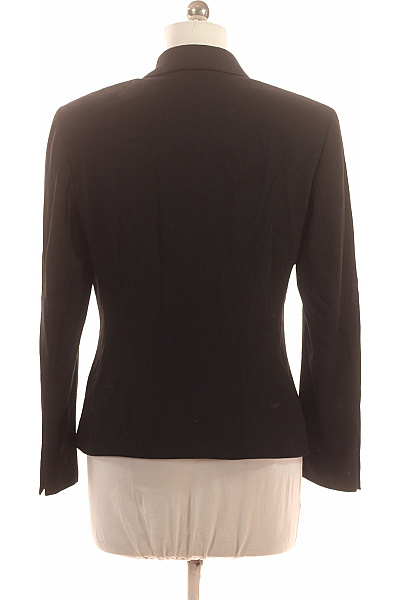 ST.EMILE Vlněné černé elegantní vypasované sako business jednořadé Velikost 40 | ST.EMILE | obrázek 2