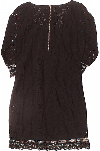 ONLY Černé krajkové šaty mini s dlouhým rukávem a zipem vzadu Vel. S | ONLY | obrázek 3