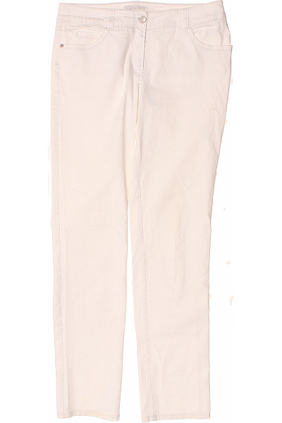 GERRY WEBER Boyfriend Dámské Džíny Bílé Vel. 40