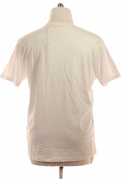 U.S.POLO ASSN. Bílé tričko s krátkým rukávem a nápisem basic Velikost XXL | U.S.POLO ASSN. | obrázek 3