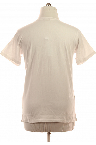 Carrera Pánské bílé tričko s krátkým rukávem a kulatým výstřihem s potiskem Vel. L | Carrera | obrázek 3