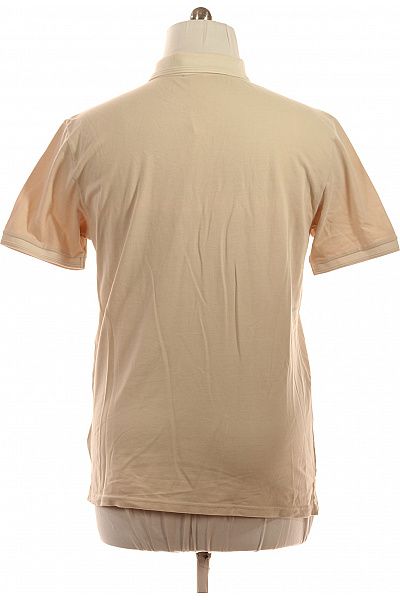 Woolrich Pánské bavlněné béžové polo tričko s krátkým rukávem a výšivkou Vel. XL | Woolrich | obrázek 2