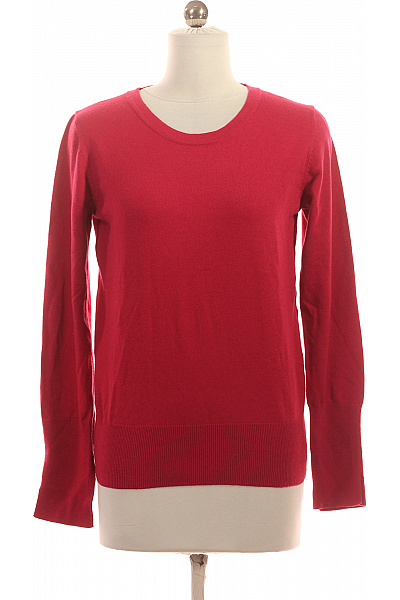 MSCH copenhagen Dámský červený tenký žebrovaný pulovr basic Velikost S/M | MSCH copenhagen | obrázek 2