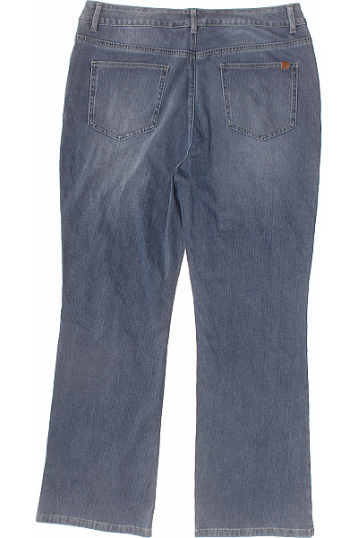 Halara Dámské džíny volné modré bavlněné seprané s kapsami Vel. XL | Halara | obrázek 2