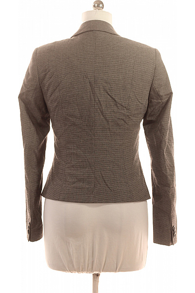 InWear Dámské polyesterové sako vypasované business vzorované béžové s jedním knoflíkem Vel. 38 | InWear | obrázek 3