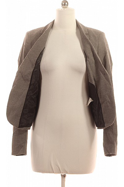 InWear Dámské polyesterové sako vypasované business vzorované béžové s jedním knoflíkem Vel. 38 | InWear | obrázek 4