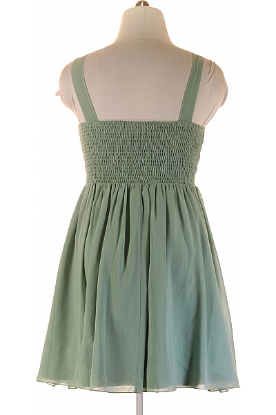 Společenské  Šaty Zelené Little Mistress Second hand Vel. 46 | Little Mistress | obrázek 3