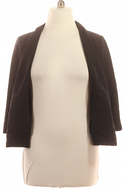 Marks & Spencer Dámský černý blejzr ležérní s 3/4 rukávem business moderní Velikost 20 | Marks & Spencer | obrázek 3