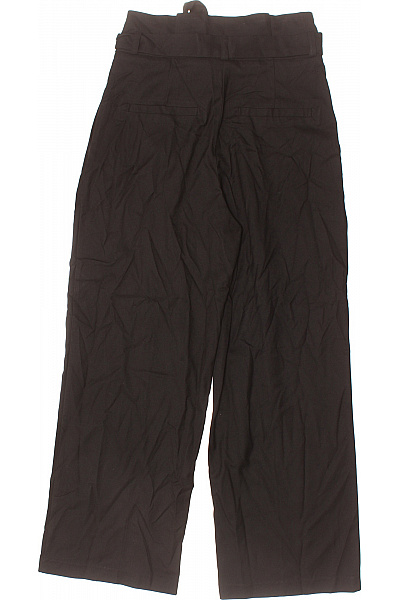 Společenské Dámské Kalhoty Černé Monki Second hand Vel. 36 | Monki | obrázek 3