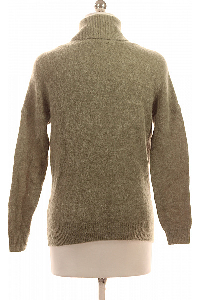 MSCH copenhagen Dámský zelený huňatý rolák teplý pletený přes hlavu Velikost XS/S | MSCH copenhagen | obrázek 2