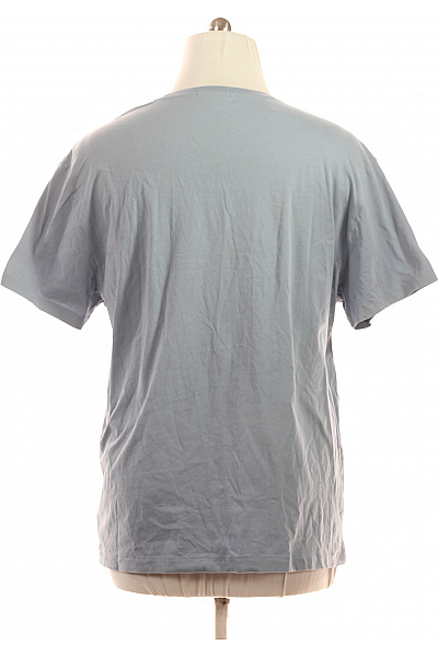 Ralph Lauren Pánské modré tričko s krátkým rukávem a kostkovaným nápisem Velikost XL | Ralph Lauren | obrázek 3