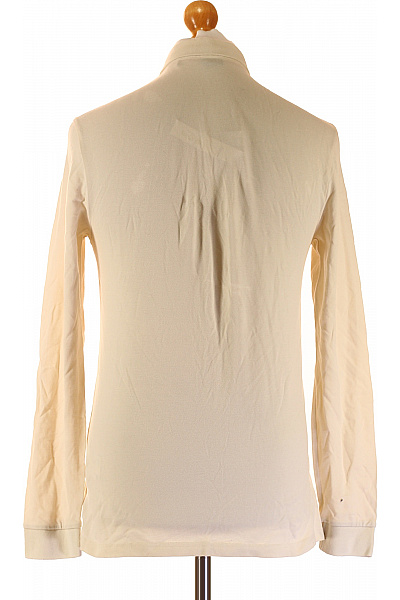 Hugo Boss Bavlněné Pánské Béžové Jednobarevné Polo Dlouhé Rukávy Basic Velikost m | Hugo Boss | obrázek 3