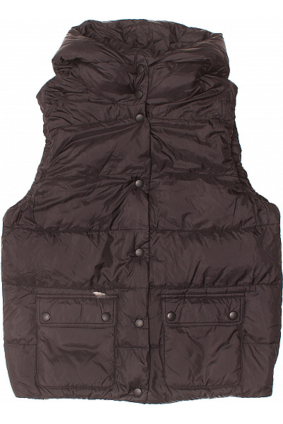 Kratká Dámská Vesta Černá ILSE JACOBSEN Vel. 34