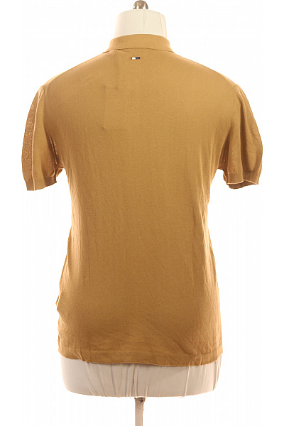 U.S.POLO ASSN. Polo tričko hnědé jednobarevné s krátkým rukávem basic Velikost XL | U.S.POLO ASSN. | obrázek 3