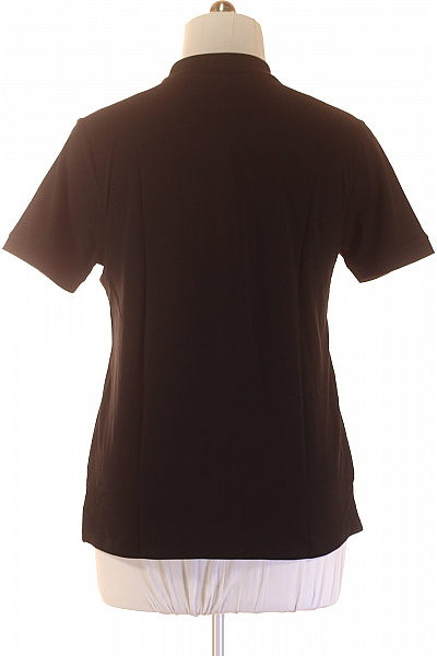 Pánské Tričko s Krátkým Rukávem a  Límečkem Bavlněné Černé Eight2Nine | Eight2Nine | obrázek 3