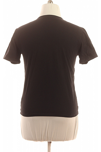 Hugo Boss Bavlněné černé tričko basic s krátkým rukávem a nápisem Velikost l | Hugo Boss | obrázek 3