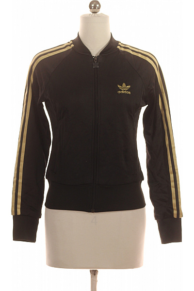 Dámská Mikina Černá ADIDAS Second Hand Vel. 36