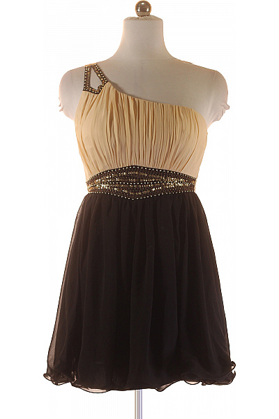 Společenské  Šaty Černé Little Mistress Vel. 40 | Little Mistress | obrázek 2