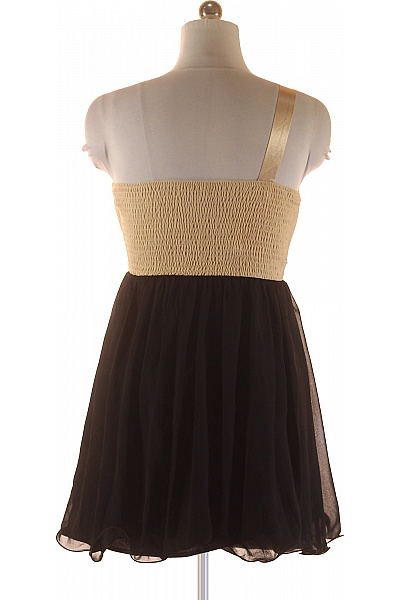 Společenské  Šaty Černé Little Mistress Vel. 40 | Little Mistress | obrázek 3