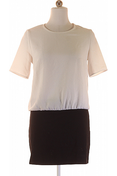 Pouzdrové šaty  Šaty Černobílé MANGO Second hand Vel. M | MANGO | obrázek 2