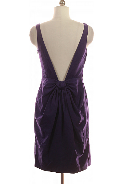 MOSCHINO Pouzdrové šaty  Šaty Fialové Second hand Vel. 38 | MOSCHINO | obrázek 3