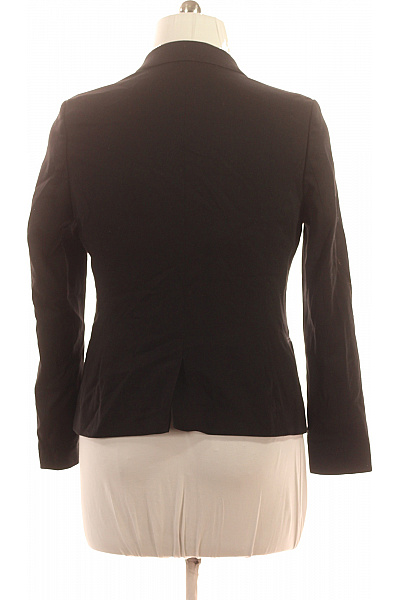 Next Polyesterové černé vypasované elegantní sako jednořadé s jedním knoflíkem Velikost 44 | Next | obrázek 3