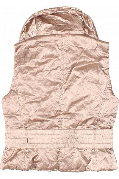 FRANSA Dámská prošívaná krátká vesta s páskem béžová elegantní Vel. M | FRANSA | obrázek 2