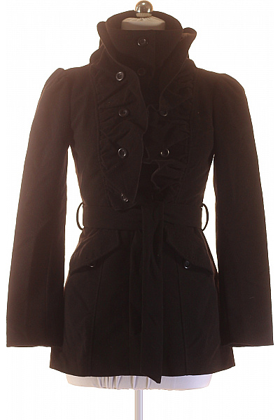 Dámský Kabát Černý Vel. L | FRESH MADE | obrázek 2