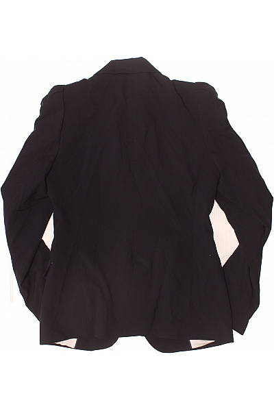 ZARA Polyesterové černé vypasované elegantní společenské sako s jedním knoflíkem Vel. M | ZARA | obrázek 3
