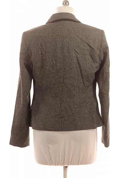 Next Dámské šedé polyesterové elegantní vypasované sako business podzimní Vel. 14 | Next | obrázek 3