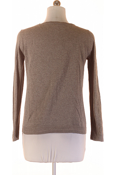 s.OLIVER Dámský hnědý basic žebrovaný lehký kardigan na knoflíky Velikost DE 42 | s.OLIVER | obrázek 2