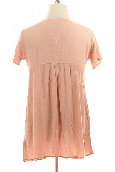 BODY FLIRT Růžové letní šaty boho ažurové volné s třásněmi Vel. 44 | BODY FLIRT | obrázek 3